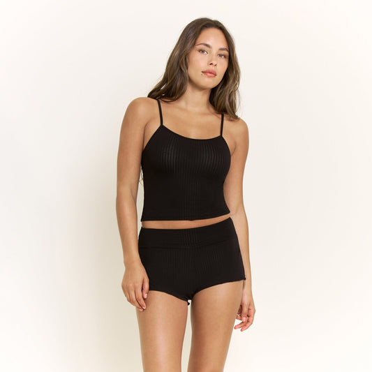 Honeydew Janelle Cami Shortie Set in Black