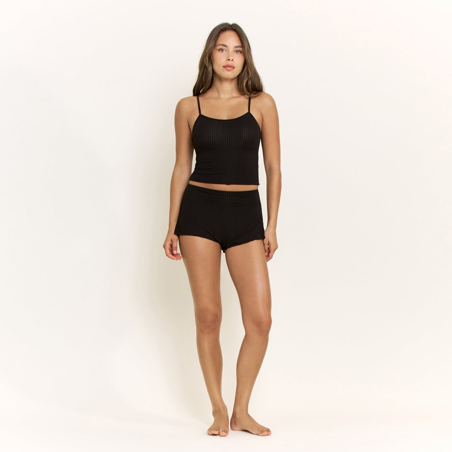 Honeydew Janelle Cami Shortie Set in Black