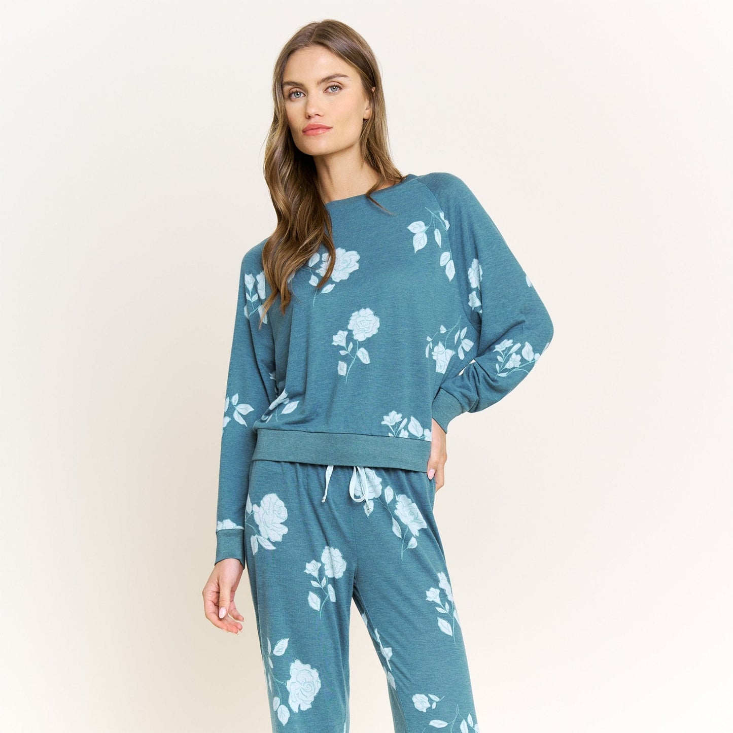 Honeydew Star Seeker Long Set in Twilight Teal Rose
