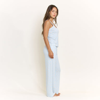 Honeydew All American Tank Pant Set in Blue Sky Garden Floral