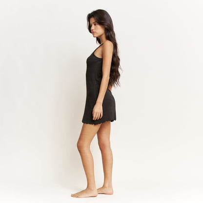 Honeydew Blissful Chemise in Black