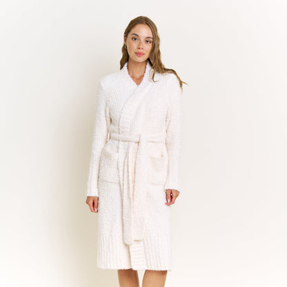 Honeydew Morning Brew Robe In Ivory