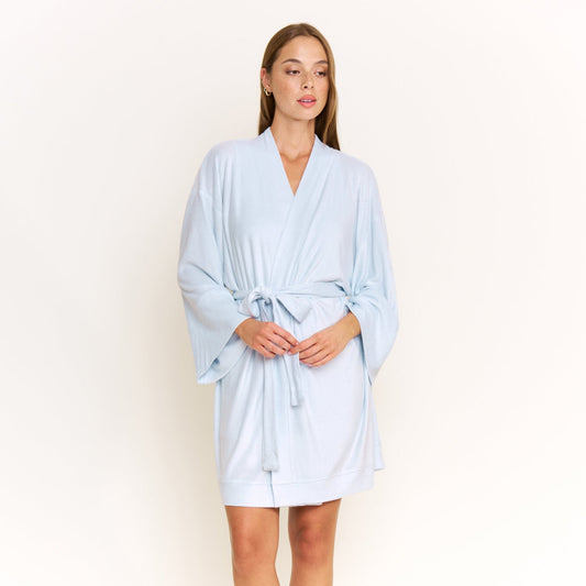 Honeydew Take A Break Robe in Drift