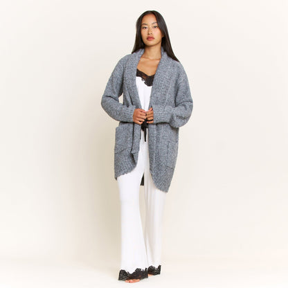 Honeydew Ready to Relax Cardigan in Heather Grey