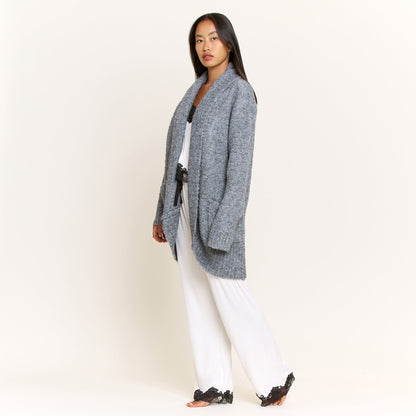 Honeydew Ready to Relax Cardigan in Heather Grey