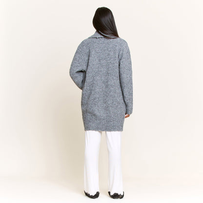 Honeydew Ready to Relax Cardigan in Heather Grey