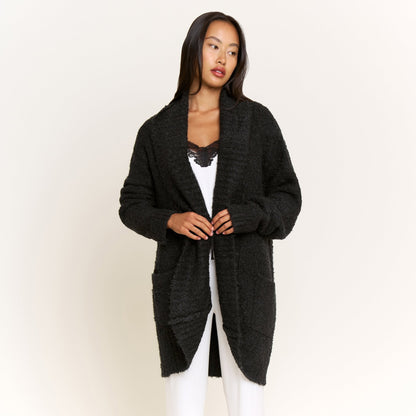 Honeydew Ready to Relax Cardigan in Black