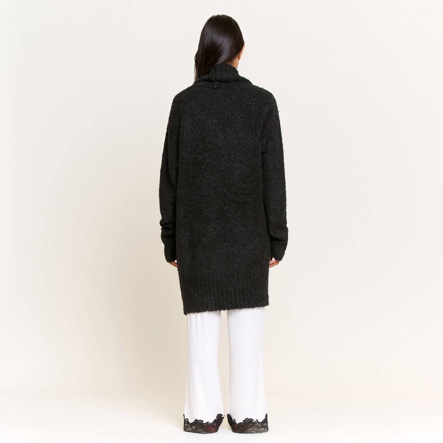 Honeydew Ready to Relax Cardigan in Black