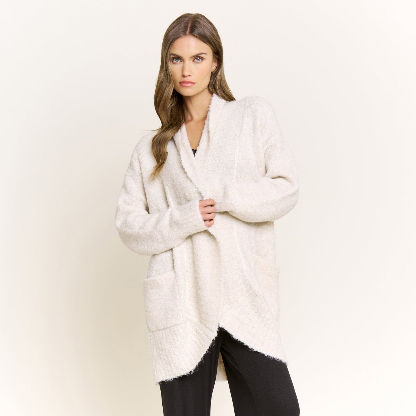 Honeydew Ready to Relax Cardigan in Ivory
