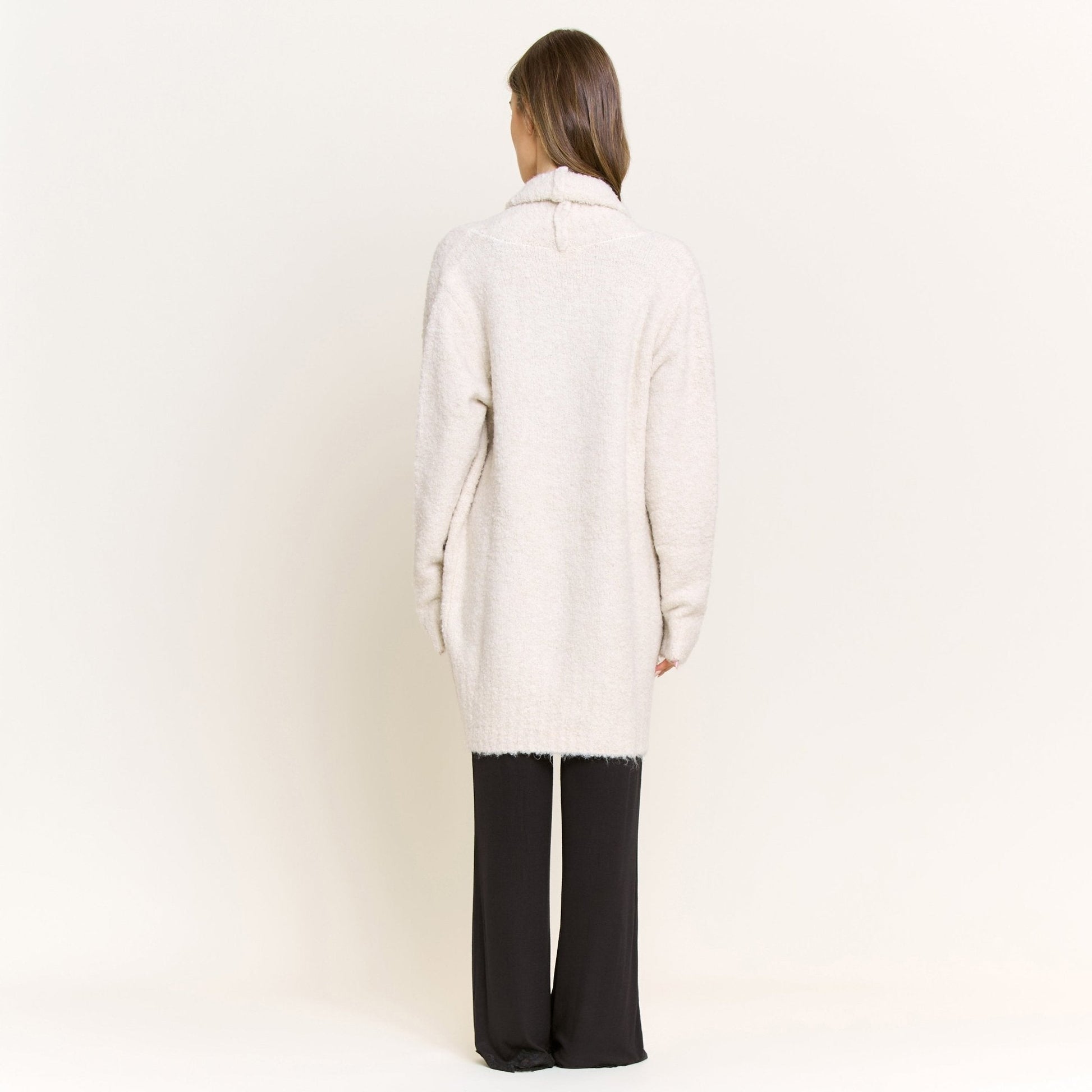 Honeydew Ready to Relax Cardigan in Ivory