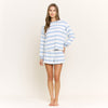 Cool Blue Stripe