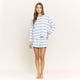 Cool Blue Stripe