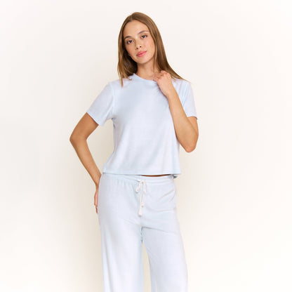 Honeydew Take A Break Tee Pant Set in Drift