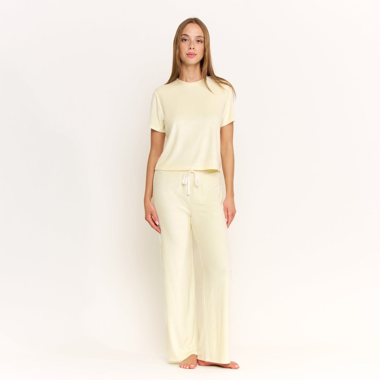 Honeydew Take A Break Tee Pant Set in Rays