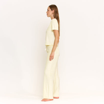 Honeydew Take A Break Tee Pant Set in Rays