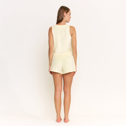 Honeydew Take A Break Tank Shortie Set in Rays