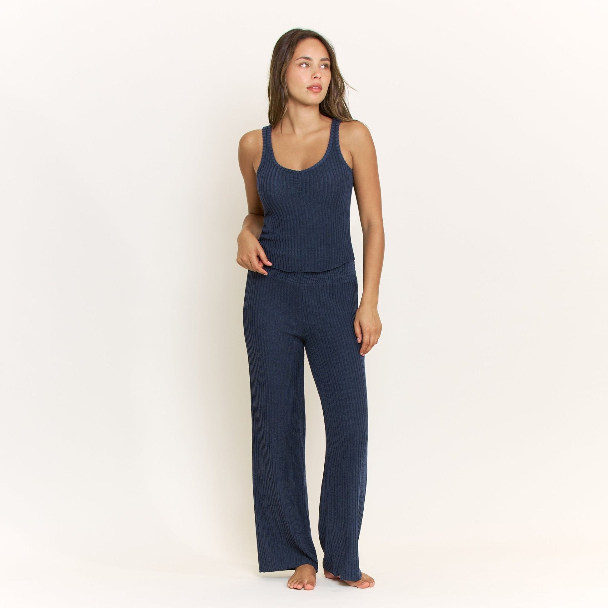 Honeydew Dream Cloud Tank in Midnight