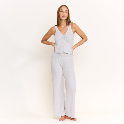 Honeydew Dream Cloud Tank in Heather Grey