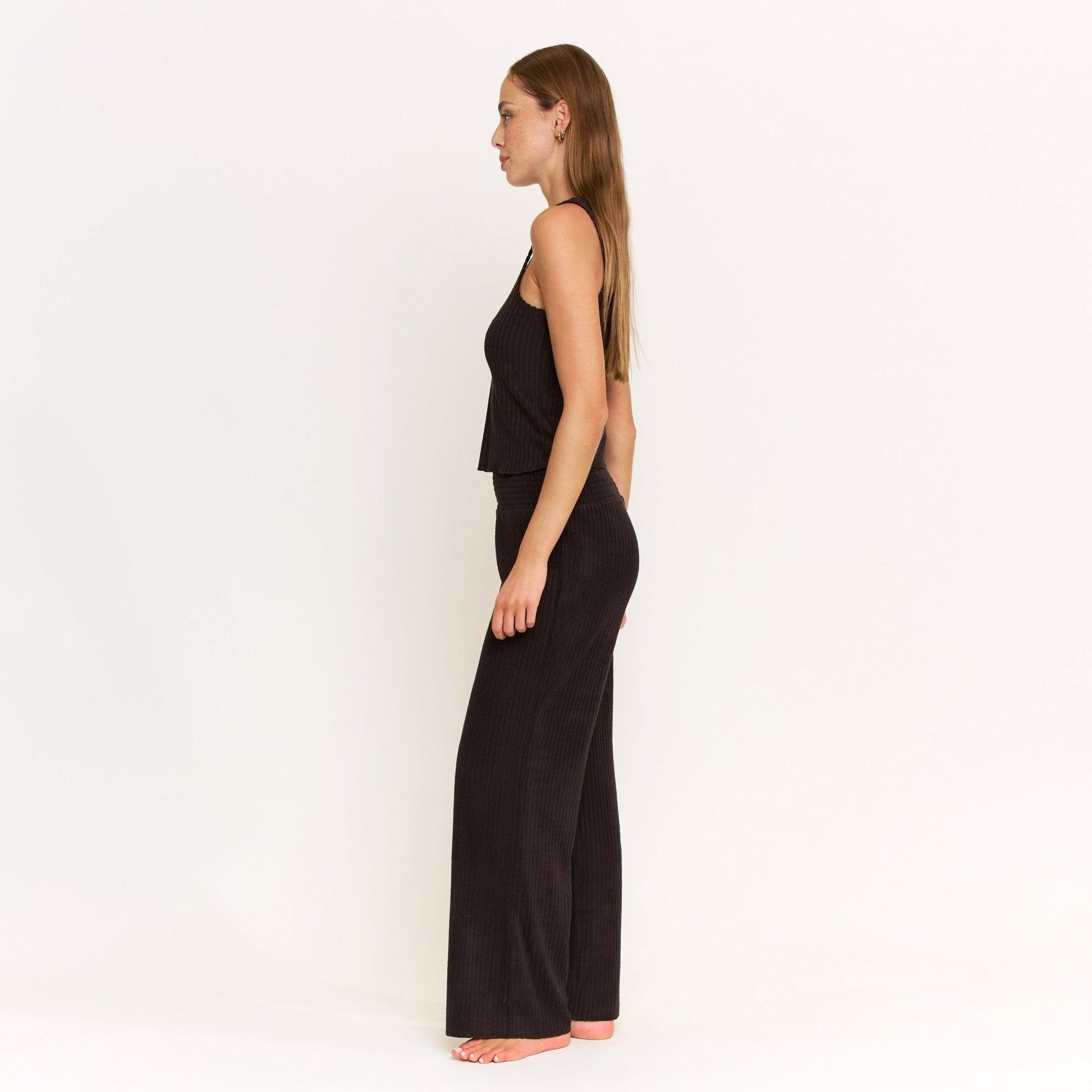 Honeydew Dream Cloud Tank in Black