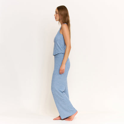 Honeydew Dream Cloud Tank in Heather Coastal Blue