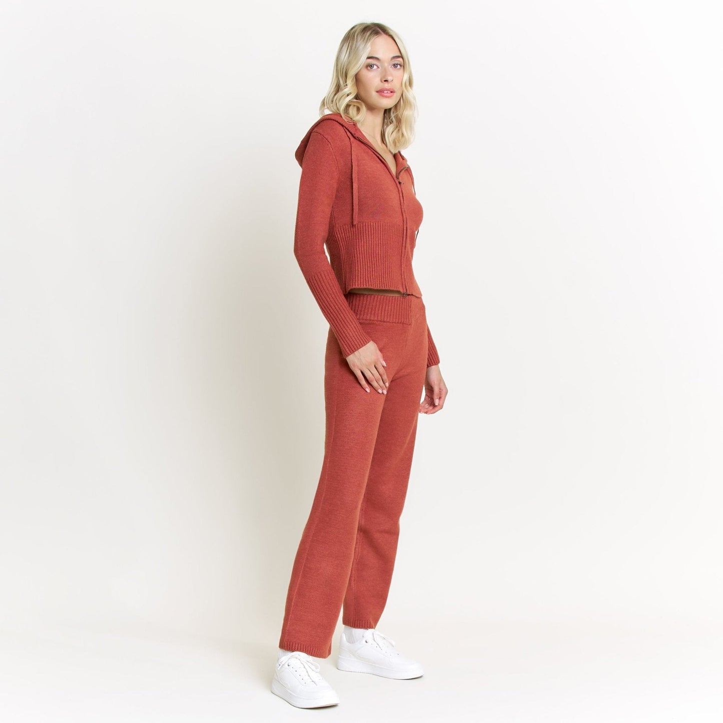 Honeydew Spice It Up Zip Hoodie In Copper