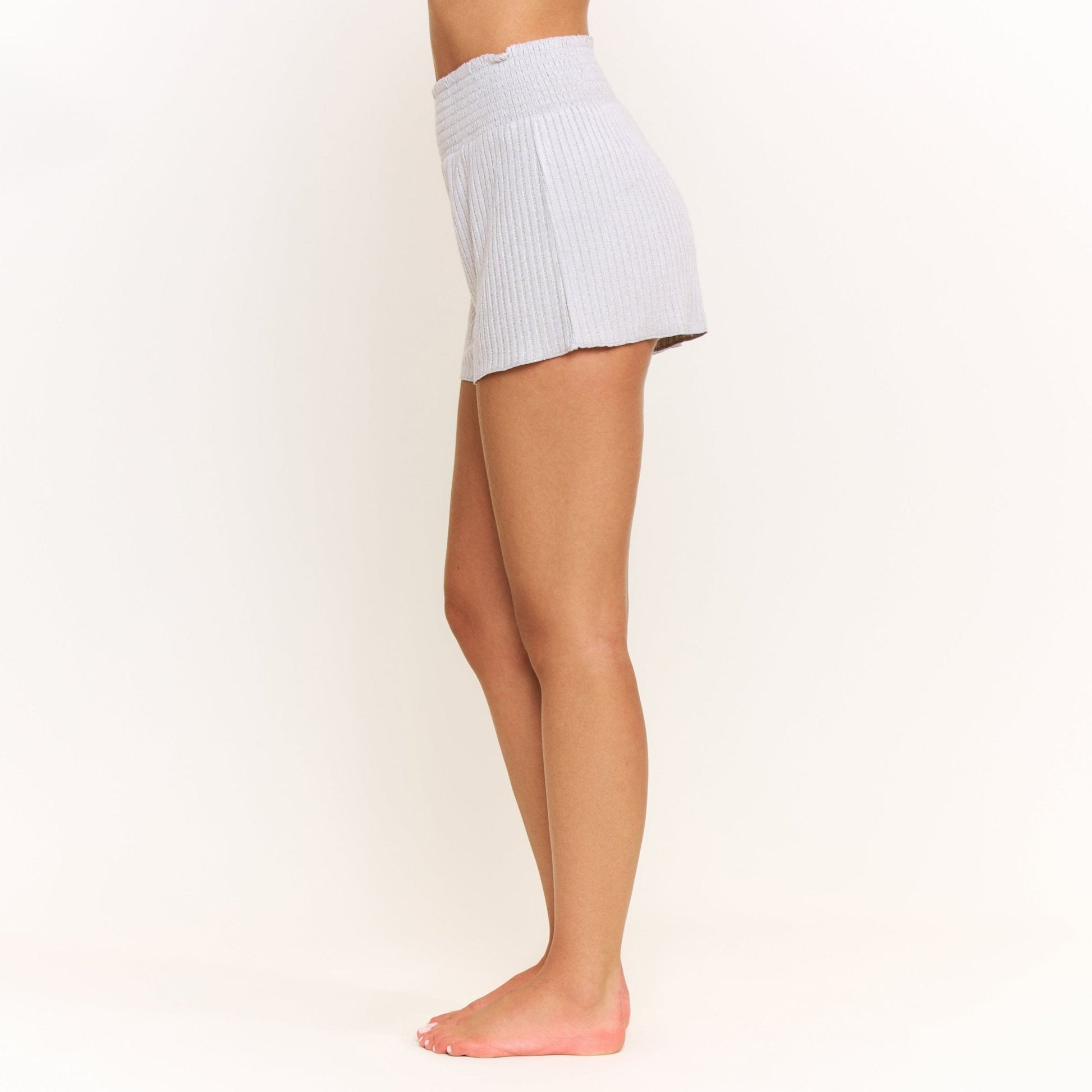 Honeydew Dream Cloud Short in Heather Grey