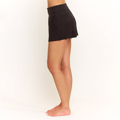 Honeydew Dream Cloud Short in Black