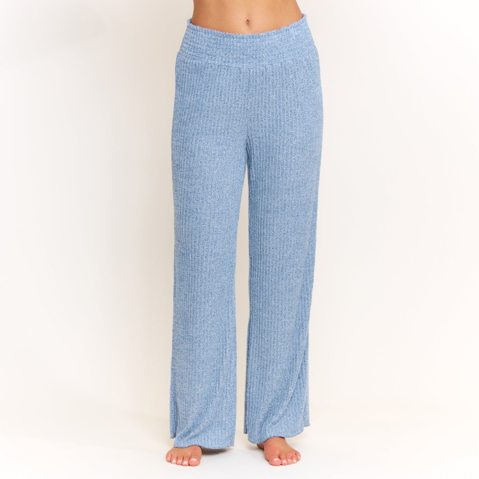 Honeydew Dream Cloud Pant in Heather Coastal Blue