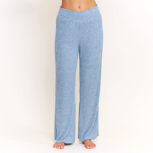Honeydew Dream Cloud Pant in Heather Coastal Blue