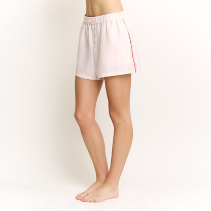 Honeydew Brunch Date Short in Flora Stripe