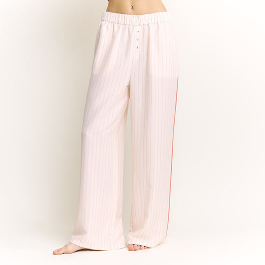 Honeydew Brunch Date Pant in Flora Stripe