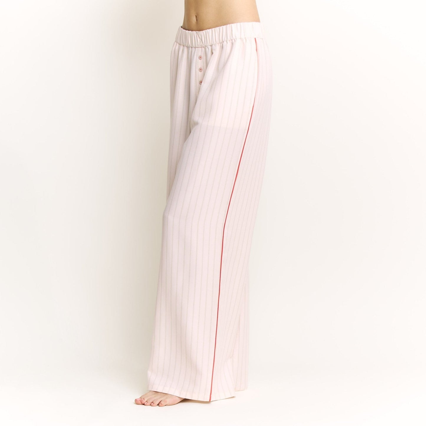 Honeydew Brunch Date Pant in Flora Stripe