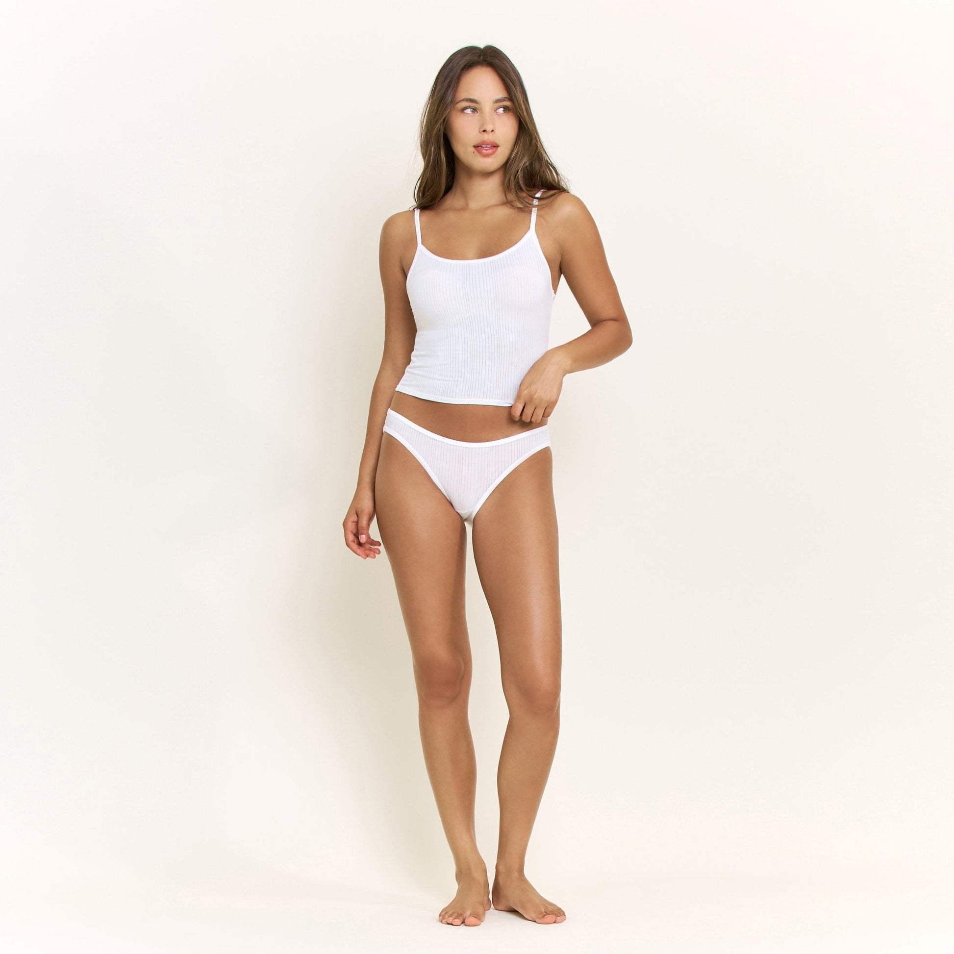 Honeydew Janelle Bikini in White