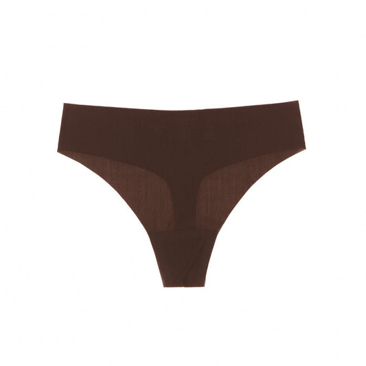 Honeydew Like Nothing Thong in Espresso