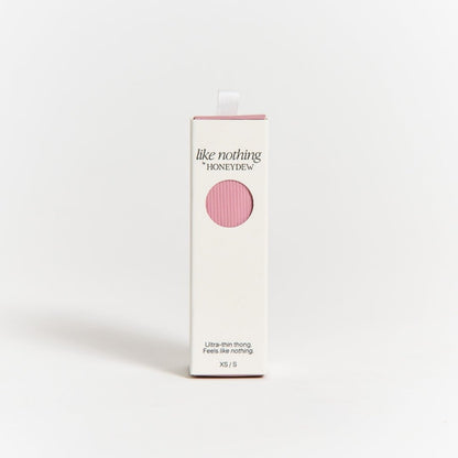 Honeydew Like Nothing Thong in Rosy
