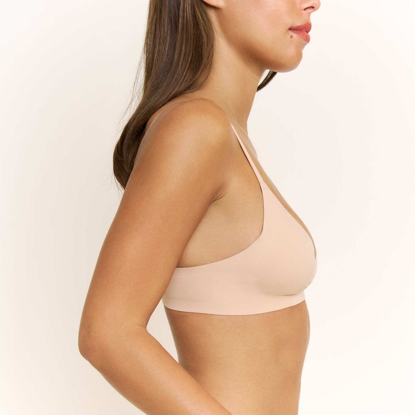 Honeydew Breeze Luxe Bra in Nude