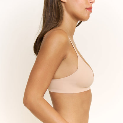 Honeydew Breeze Luxe Bra in Nude