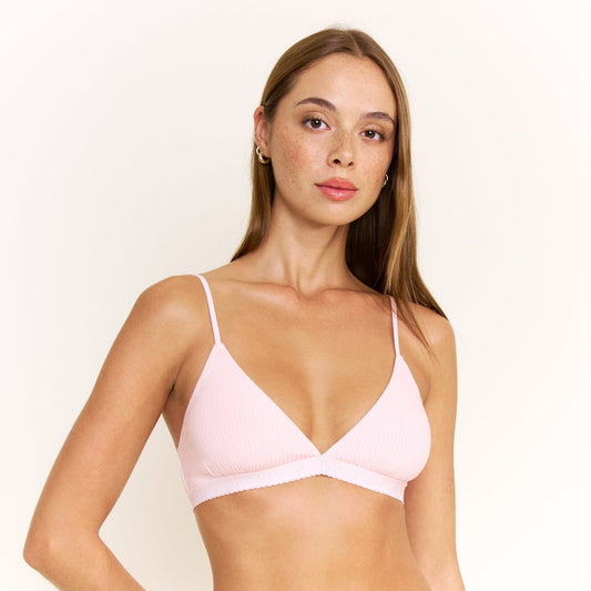 Honeydew Emma Bralette in Budding