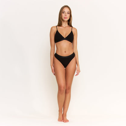 Honeydew Emma Bralette in Black