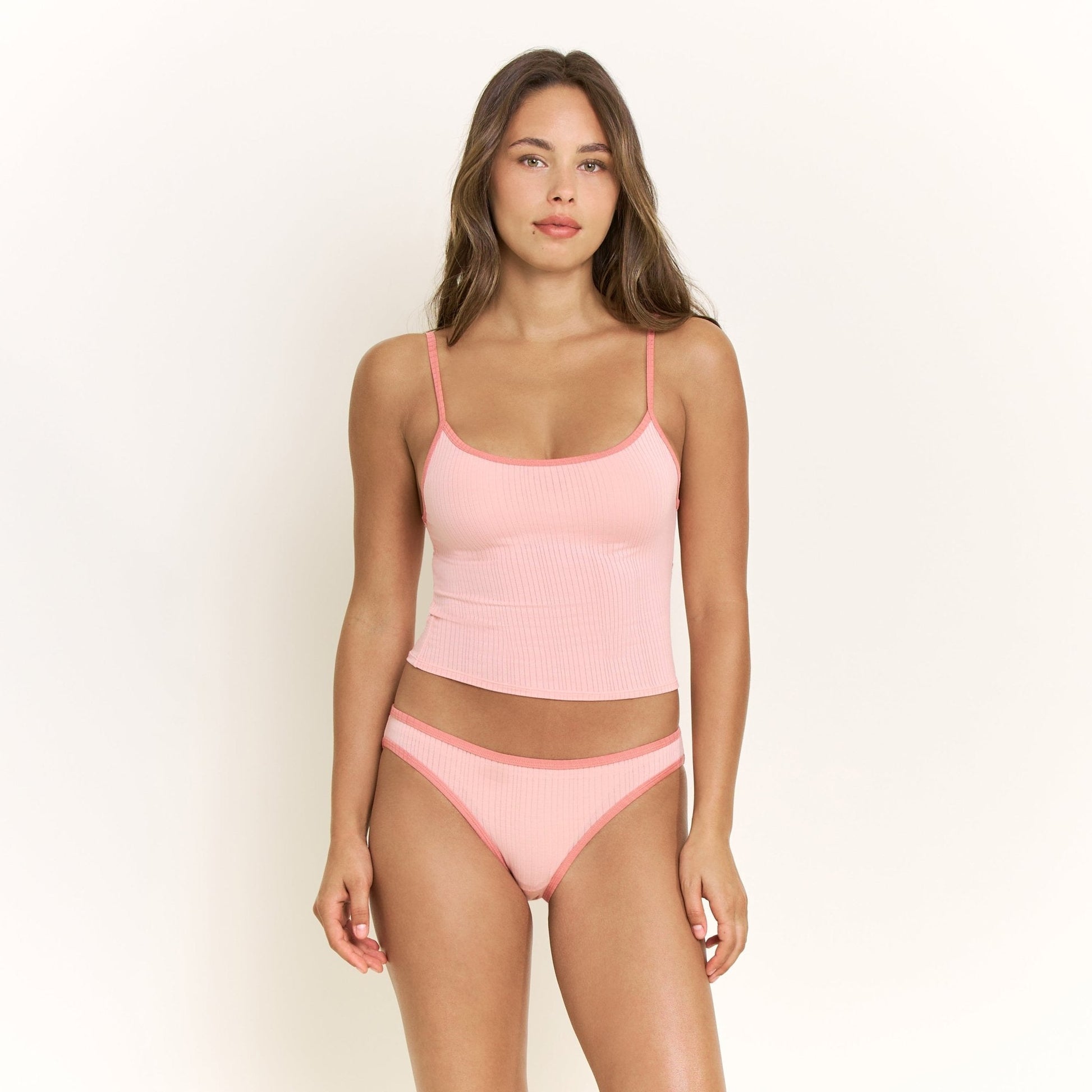 Honeydew Janelle Bikini in Dusty Rose