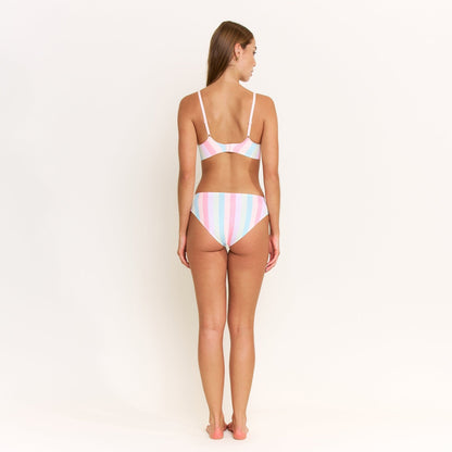 Honeydew Breeze Luxe Bikini in Bali Stripe