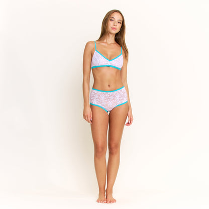Honeydew Azlin Hipster in Lilac Dew