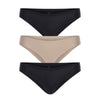 Black/Nude/Black