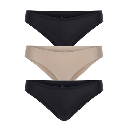 Honeydew Skinz Hipster 3-Pack in Black/Nude/Black