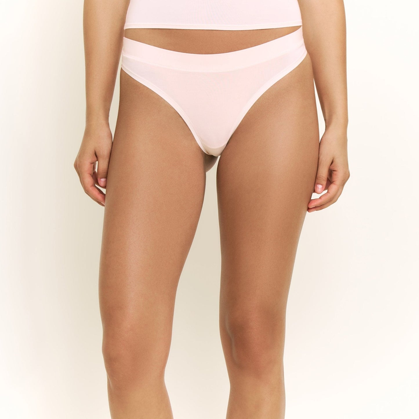 Honeydew Emery Thong in Ballet Slipper