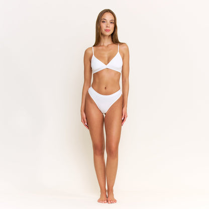 Honeydew Emma Thong in White