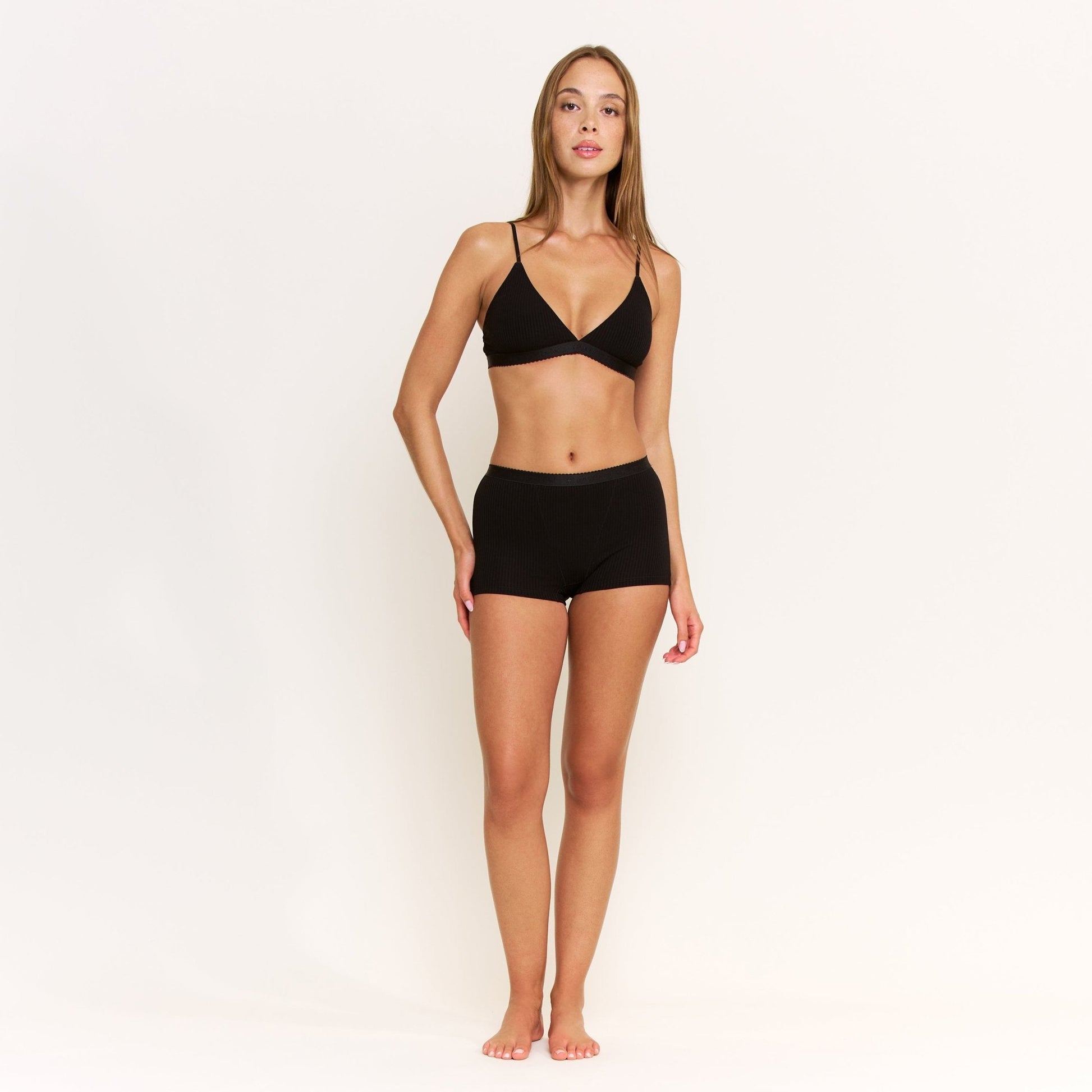 Honeydew Emma Boyshort in Black