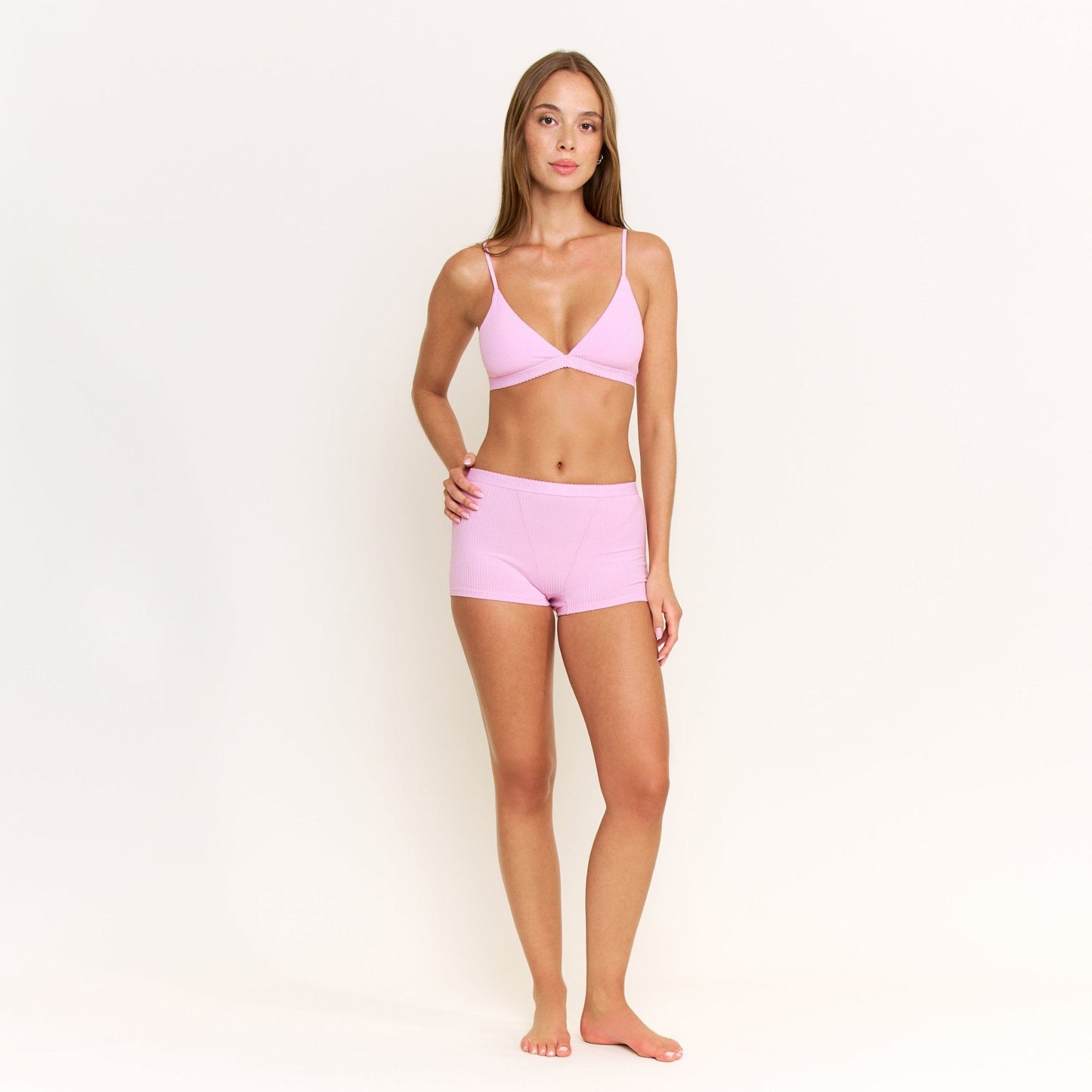Honeydew Emma Boyshort in Hibiscus Haze