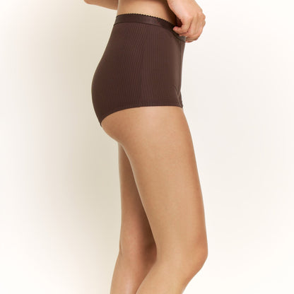 Honeydew Emma Boyshort in Chocolate