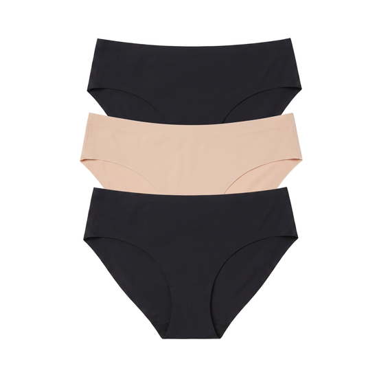 Honeydew Breeze Luxe Bikini 3-Pack in Basics